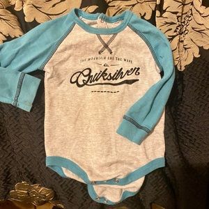 Baby Boys Quicksilver Henley Onesie